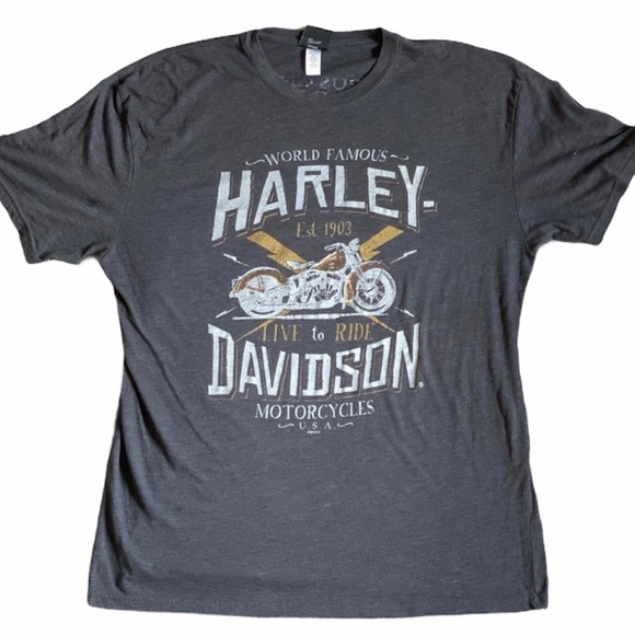 Men’s Harley Davidson Soft Cotton T-shirt XL - Picture 1 of 4
